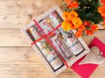 Kitl Gift pack with a glass (Raspberry + Orange) 2x 500 ml