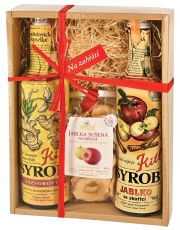 Kitl gift box to warm up - 2 x 500 ml (Apple, Ginger and dried apples)