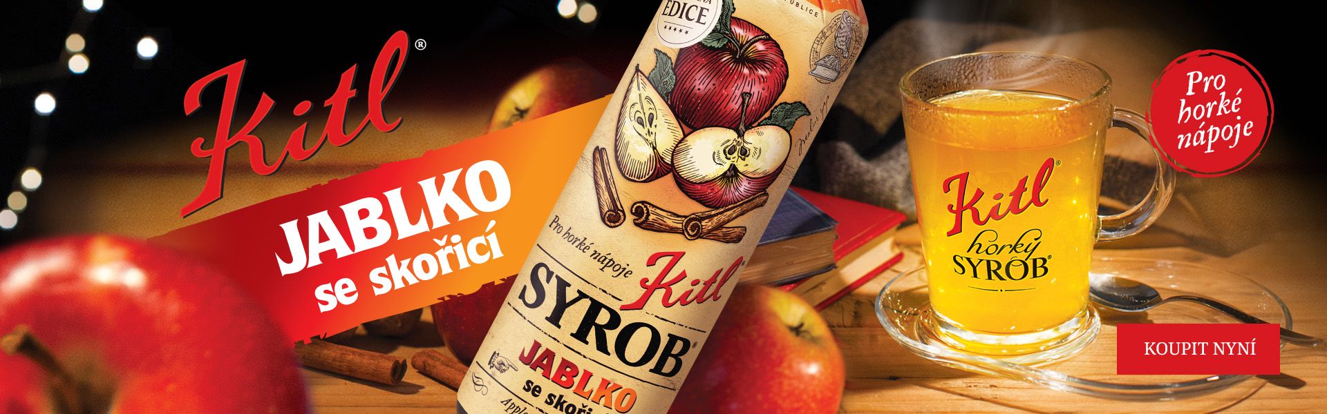 Horký Kitl Syrob Jablko se skořicí je zpět!
