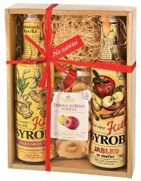 Kitl dárkové balení na zahřátí - 2 x 500 ml (Jablko, Zázvor a křížaly)