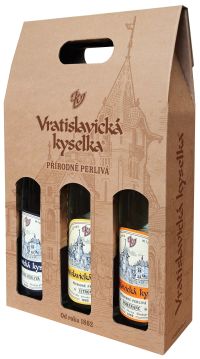 Dárkové balení Vratislavická kyselka 3 x 750ml