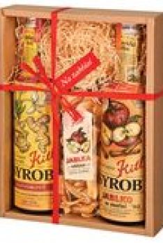 Kitl dárkové balení na zahřátí - (Jablko, Zázvor a křížaly) 2 x 500 ml