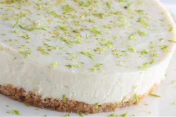 Lime and Kitl Mint syrup cake