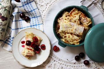 Sour Cherry pancakes from Kitl