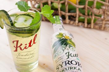 Kitl introduced Cucumber syrup in organic quality, the first in the Czech Republic