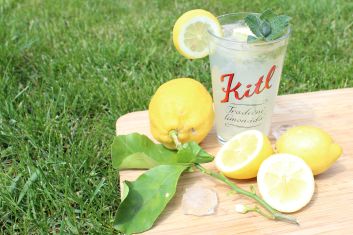 Refreshing homemade lemonade