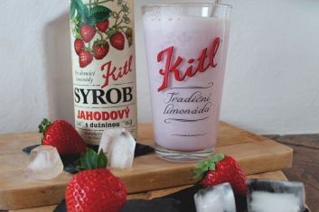 Strawberry milkshake