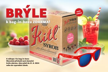 Ke každému bag-in-boxu brýle ZDARMA