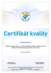 Certifikát kvality pro Ledový malinový čaj od Vím,co jím