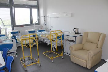 Novorozenecký pokoj v nemocnici v České Lípě