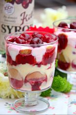 Recept na višňový trifle