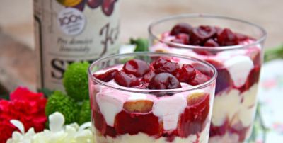 Recept na višňový trifle od Kitl