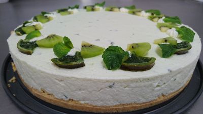 Recept na mátový cheesecake Kitl