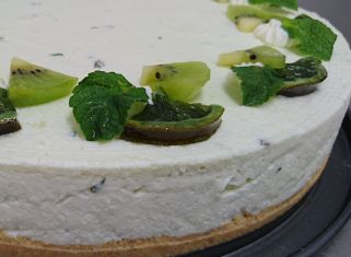 Mátový cheesecake Mojito recept