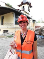 Náměstkyně Jitka Volfová na slavnostním zahájení rekonstrukce Vratislavické kyselky