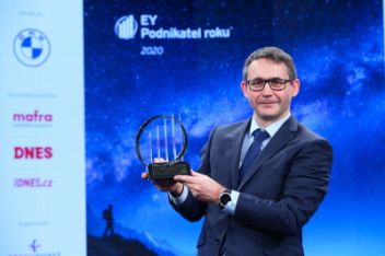 EY Podnikatel roku 2020 Libereckého kraje Jan Vokurka (z předávání cen)