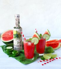 Vyzkoušejte recept na osvěžující okurkový mocktail s melounem