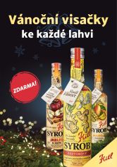 Vánoční visačky ke každé láhvi