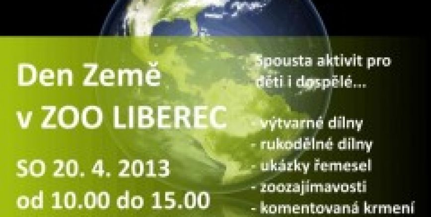 Den Země v Zoo Liberec