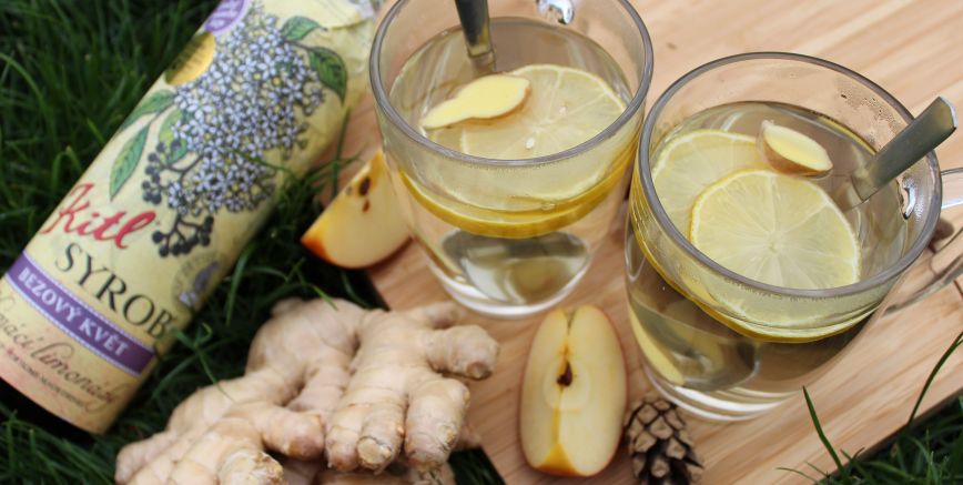 Recipe for hot ginger drink