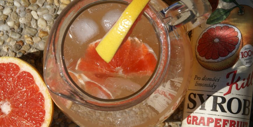 Grapefruit homemade lemonade Kitl