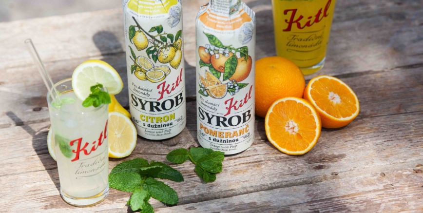 New Kitl products for summer 2020 are Orange and Lemon syrups!