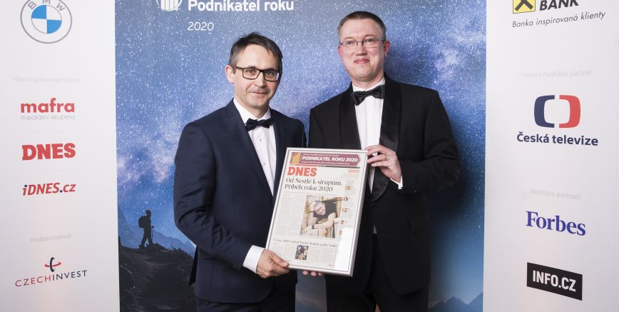 Cena čtenářů MF DNES za Nejlepší podnikatelský příběh roku 2020