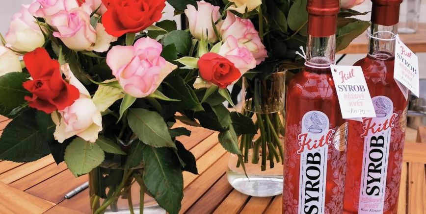 Nejlepší inovativní potravinářský výrobek roku 2021, to je sirup Růžový květ od Kitlu