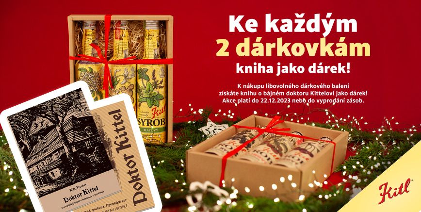 Knihy o Dr. Kittelovi jako dárek k objednávkám