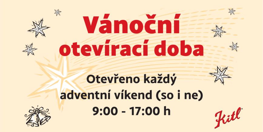 Vánoční otevírací doba